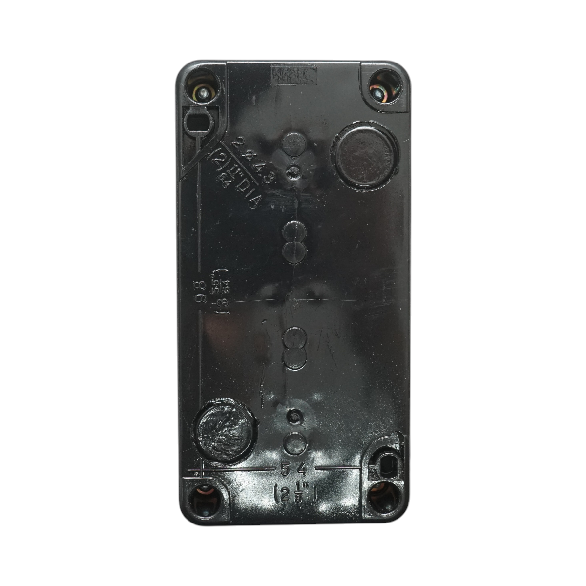 Carcasa selector 2 pozitii 1NO si butoane comanda cu revenire 1NO+1NO Breckner Germany - imagine 2