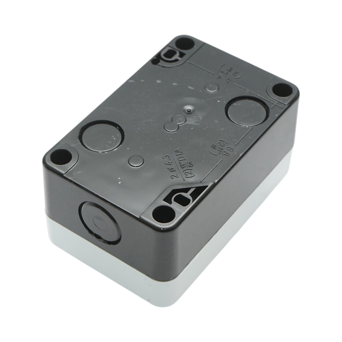 Carcasa comanda 2 butoane cu revenire 1NO+1NO Breckner Germany - imagine 4