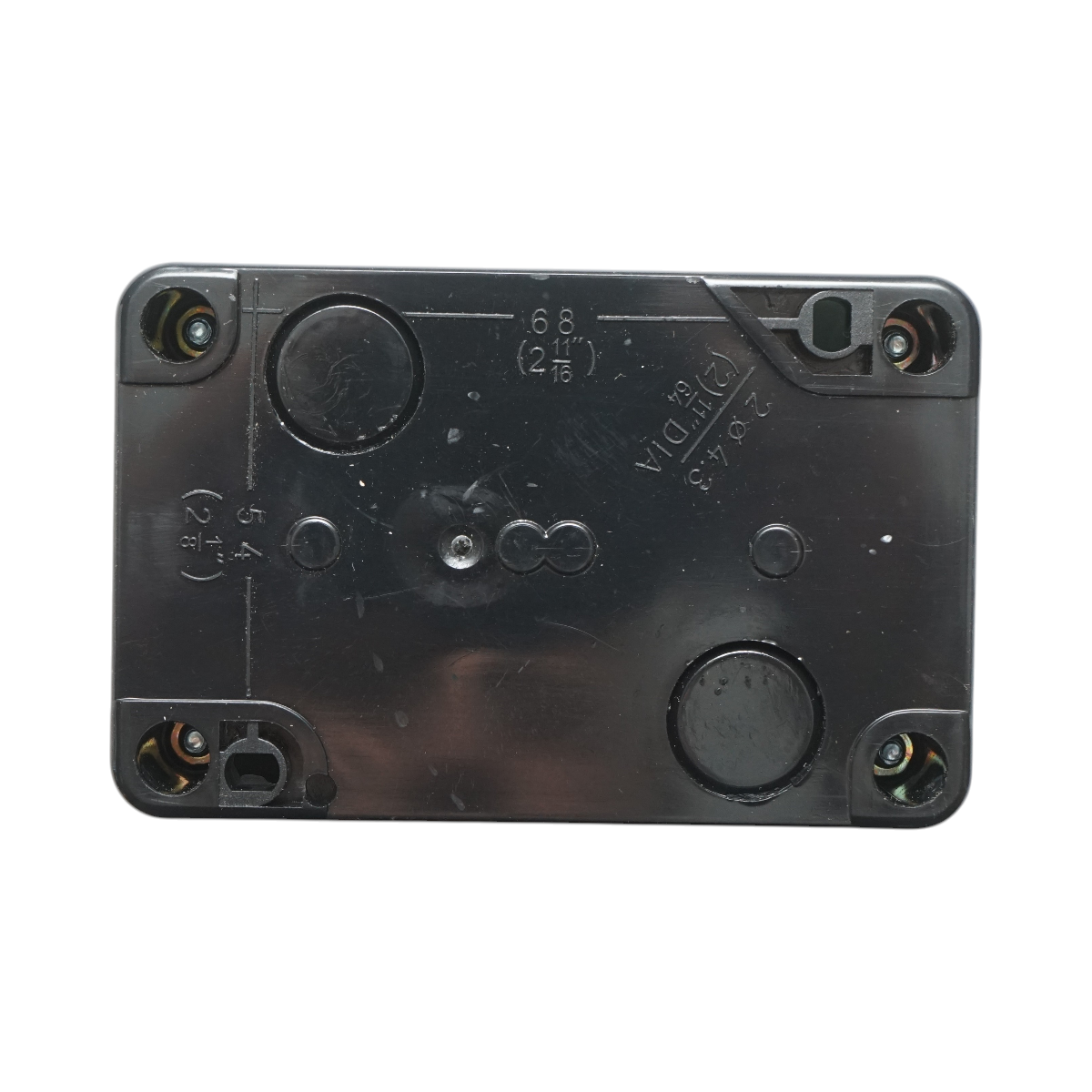 Carcasa comanda 2 butoane cu revenire 1NO+1NO Breckner Germany - imagine 2