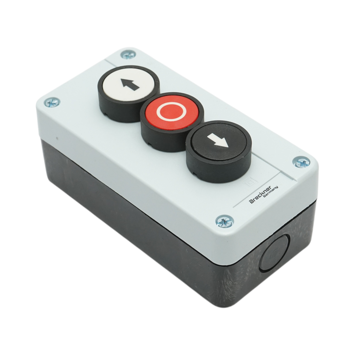 Carcasa comanda 3 butoane cu revenire 1NO+1NC+1NO XAL-B324 Breckner Germany - imagine 3