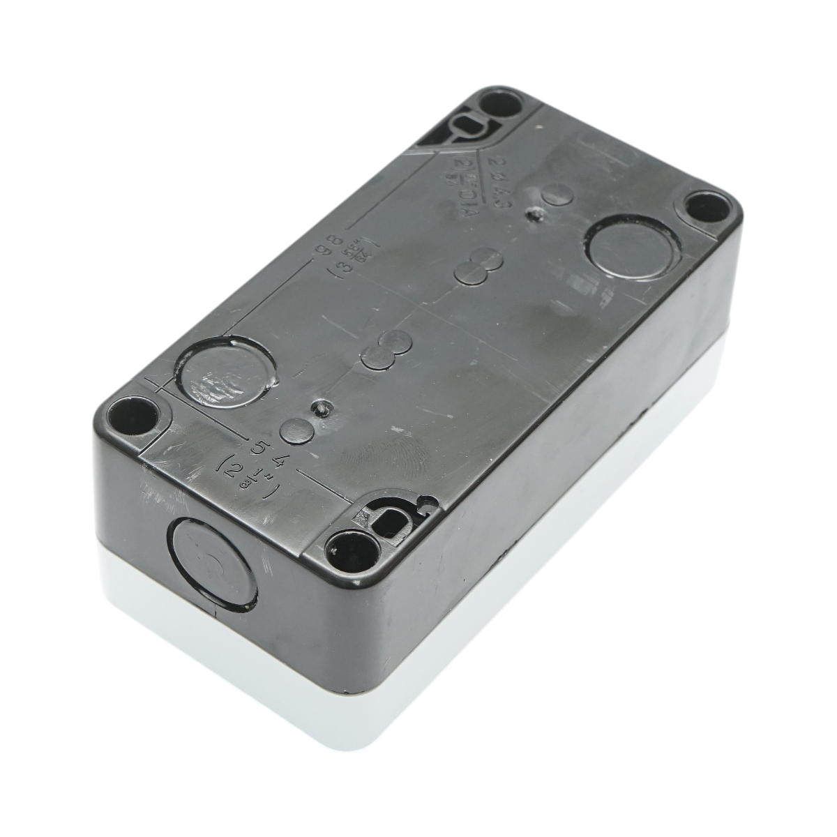 Carcasa comanda 3 butoane cu revenire 1NO+1NC+1NO, XAL-B334 Breckner Germany - imagine 4