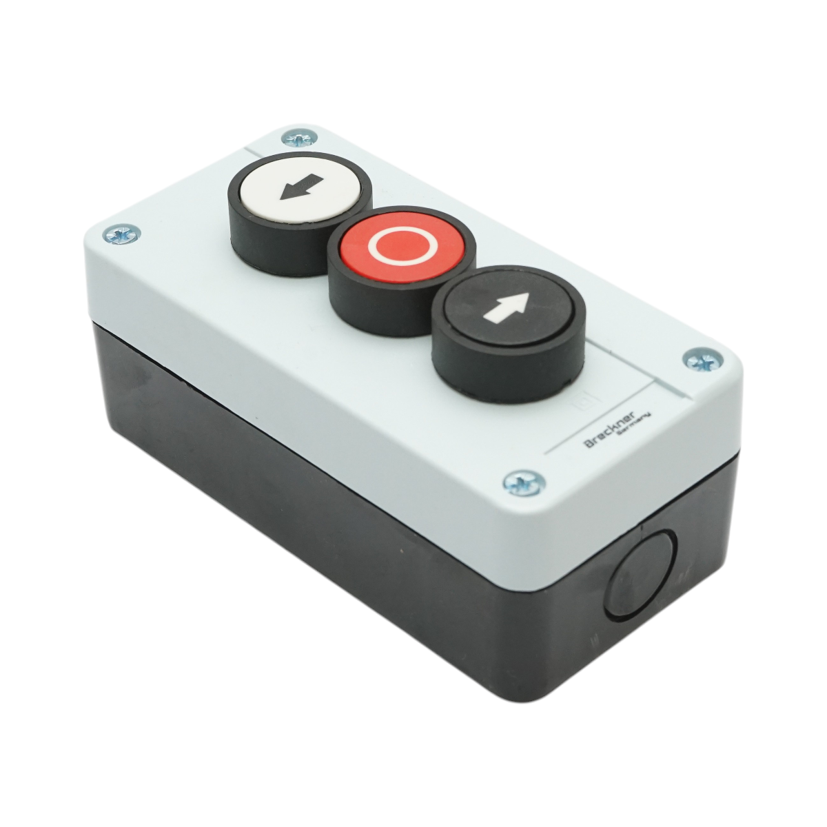 Carcasa comanda 3 butoane cu revenire 1NO+1NC+1NO, XAL-B334 Breckner Germany - imagine 3