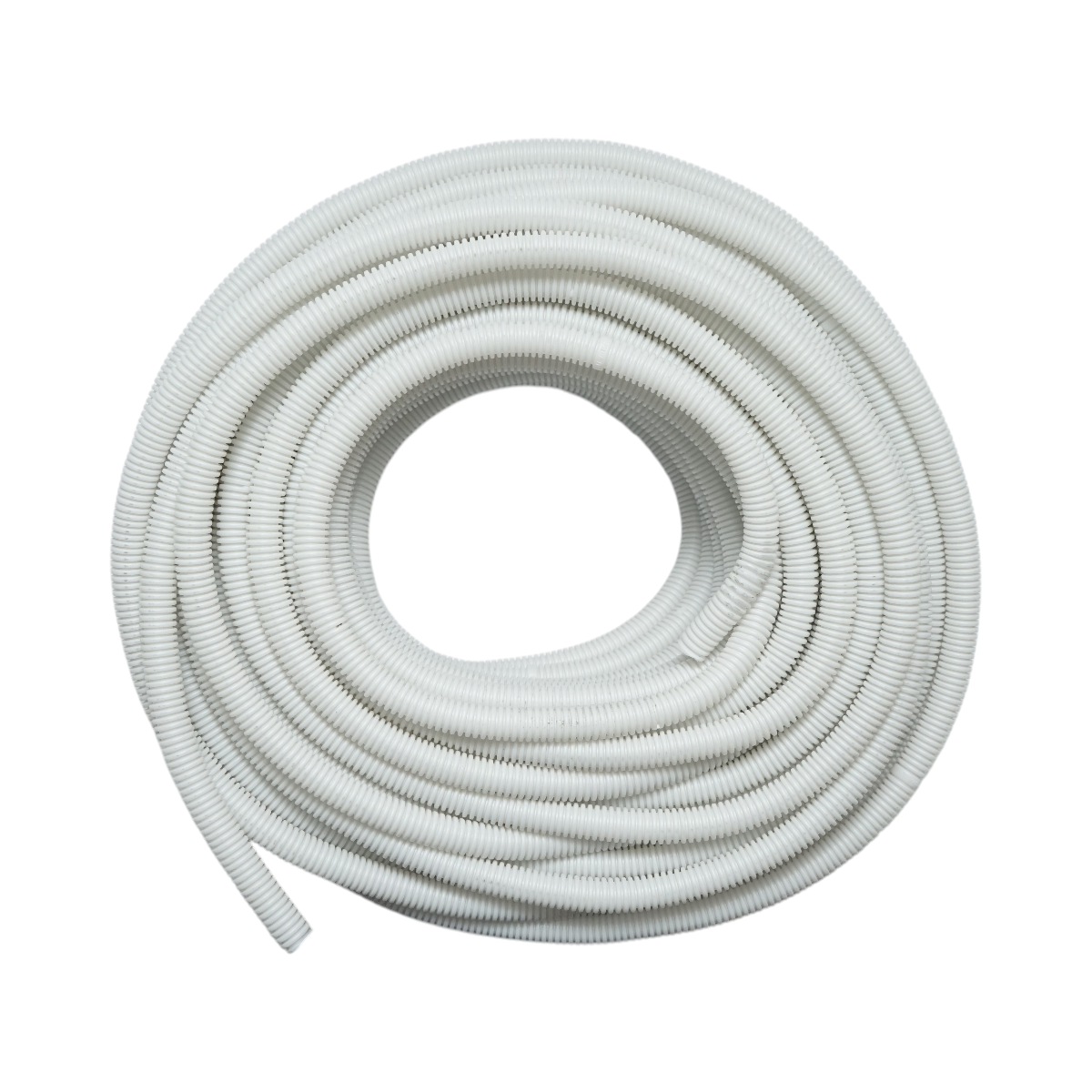 Tub flexibil copex 16mm fara fir, polietilena HDPE, 320N gri 50m/rola - imagine 2