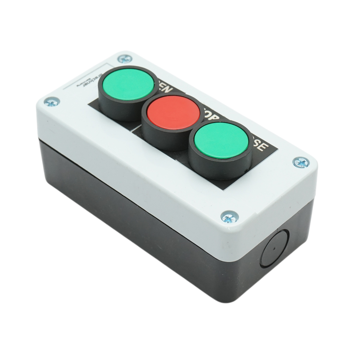 Carcasa comanda 3 butoane cu revenire 1NO+1NC+1NO XAL-B341H29 Breckner Germany - imagine 3