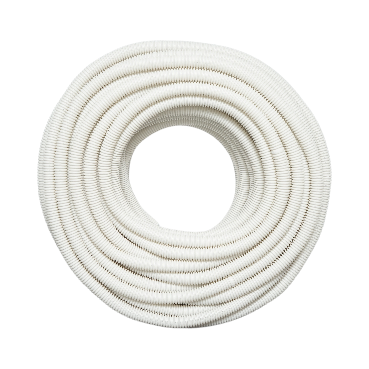 Tub flexibil copex 16mm fara fir, ignifug din polietilena HDPE, 320N gri 50m/rola - imagine 2