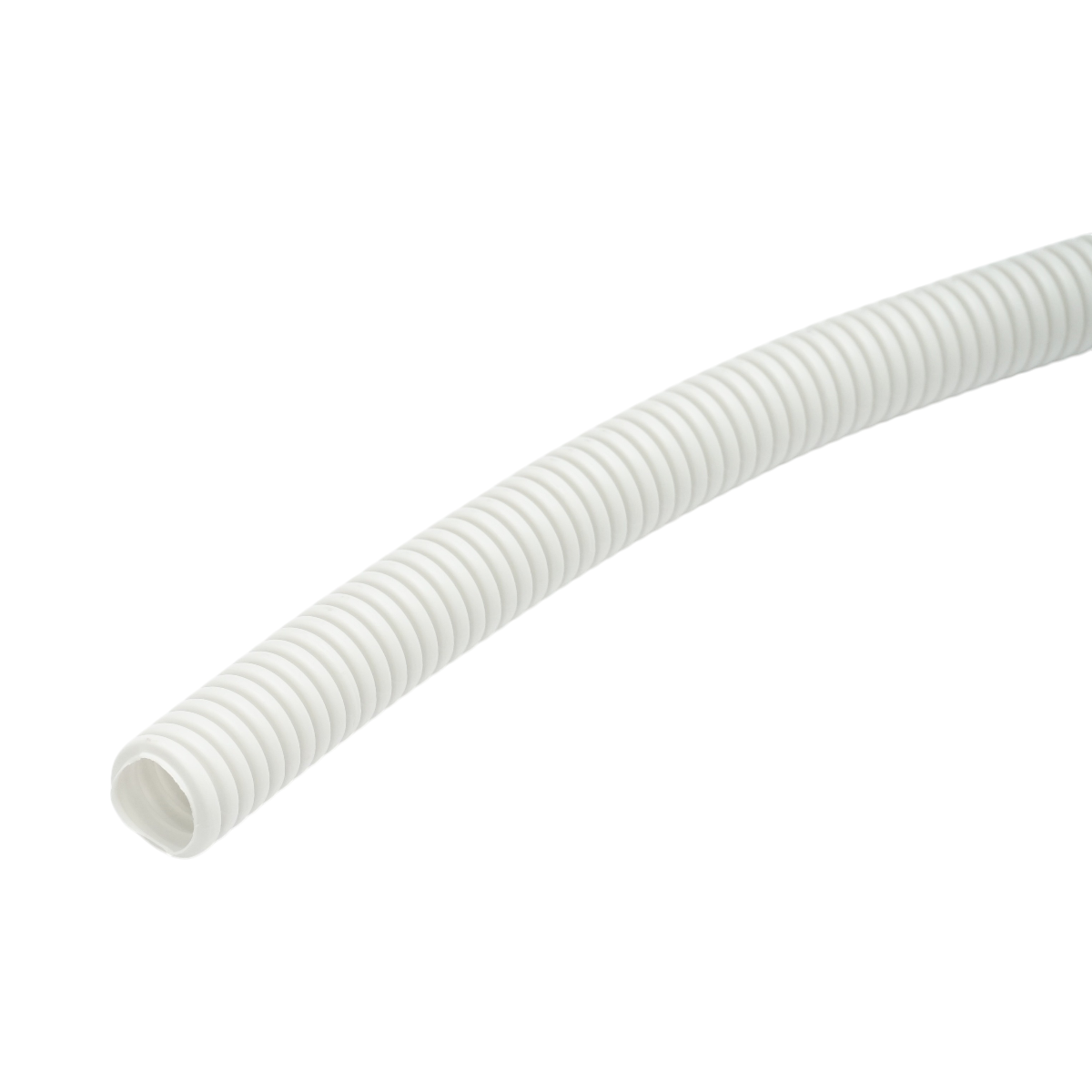 Tub flexibil copex 20mm fara fir, ignifug din polietilena HDPE, 320N gri 100m/rola - imagine 3