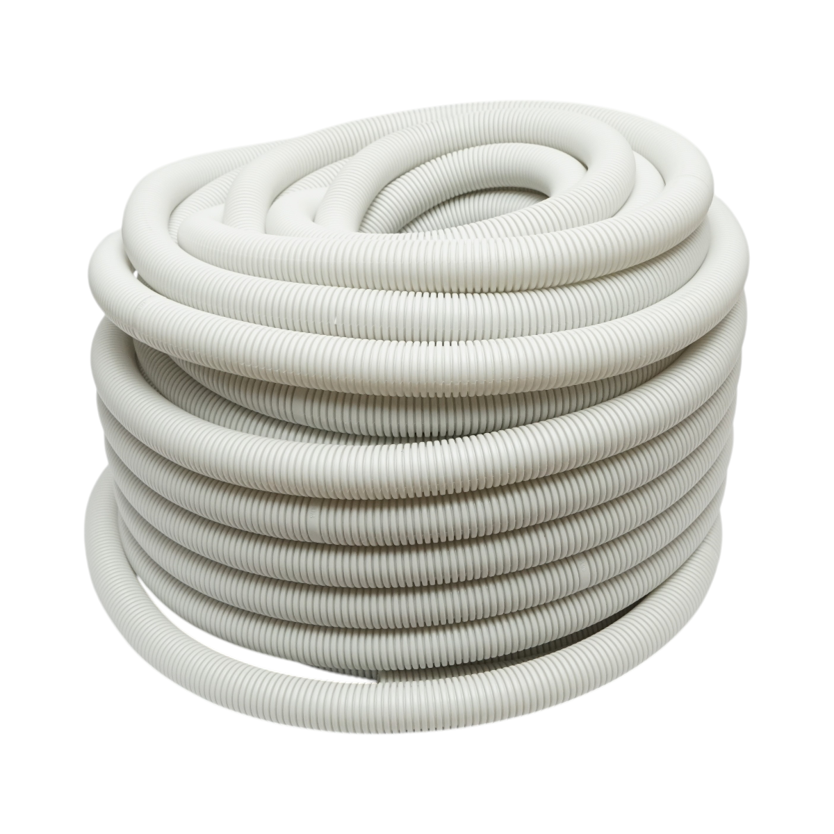Tub flexibil copex 32mm fara fir, ignifug din polietilena HDPE, 320N gri 50m/rola