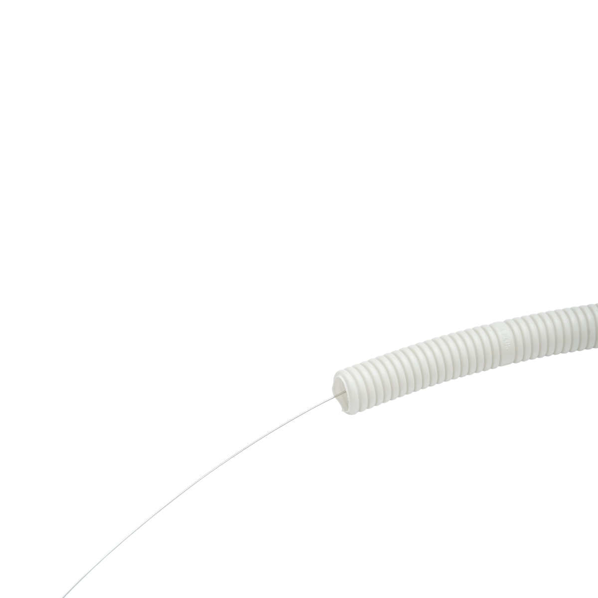 Tub flexibil copex 20mm cu fir, ignifug din polietilena HDPE, 320N gri 100m/rola - imagine 3