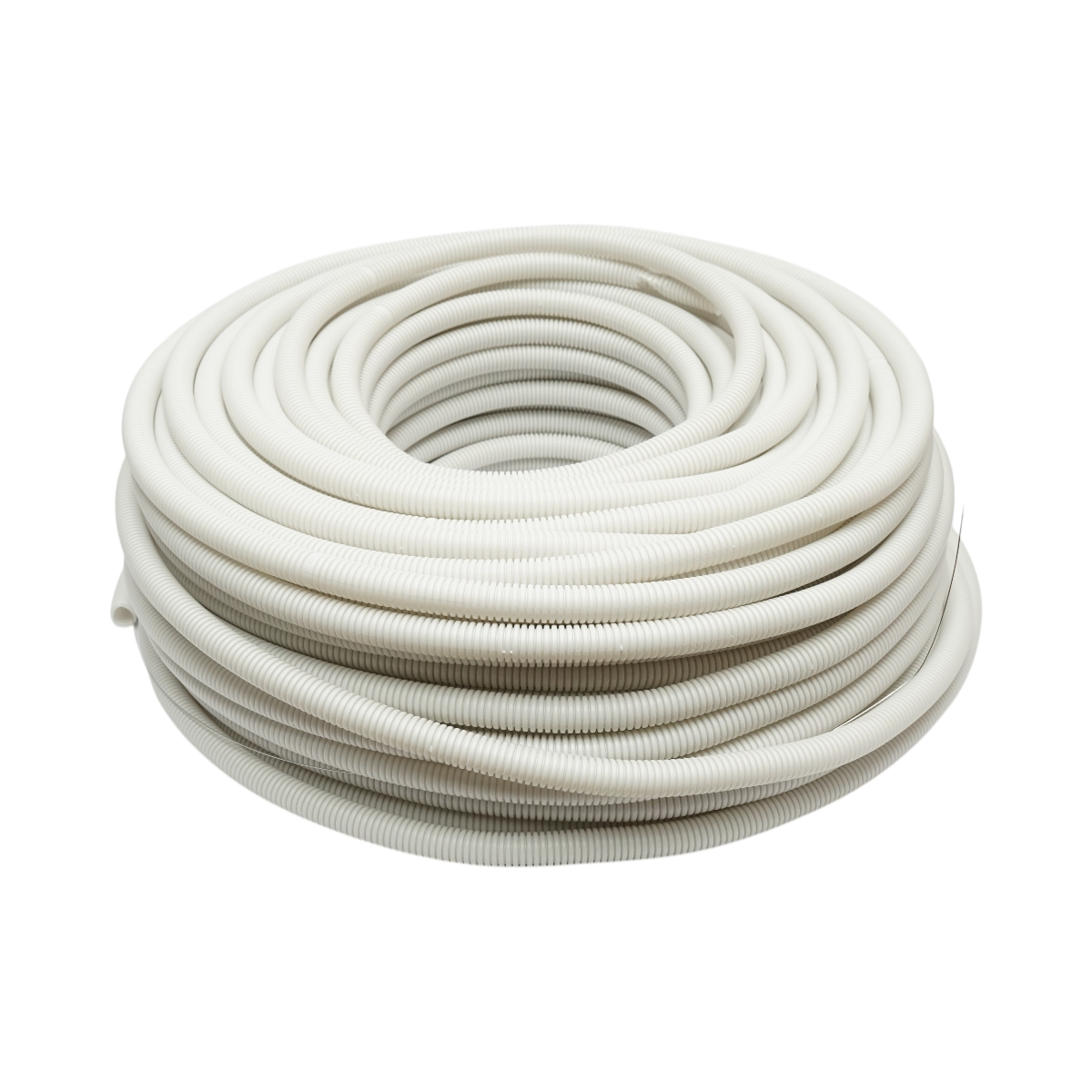 Tub flexibil copex 20mm cu fir, ignifug din polietilena HDPE, 320N gri 100m/rola