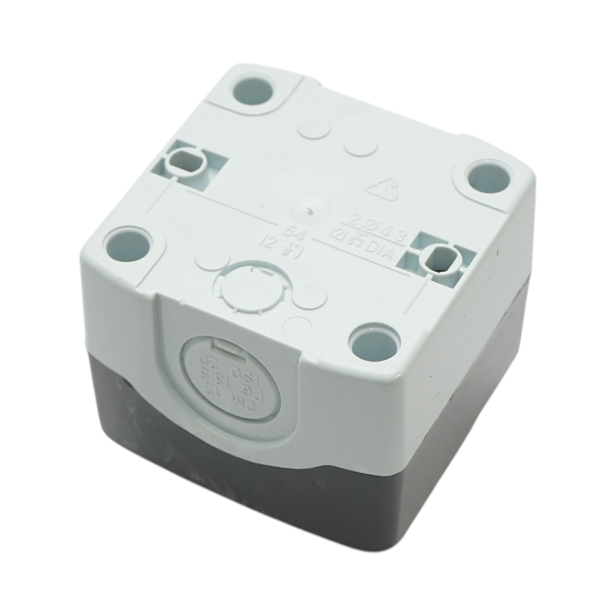 Carcasa buton comanda START verde cu revenire 1NO Breckner Germany - imagine 3