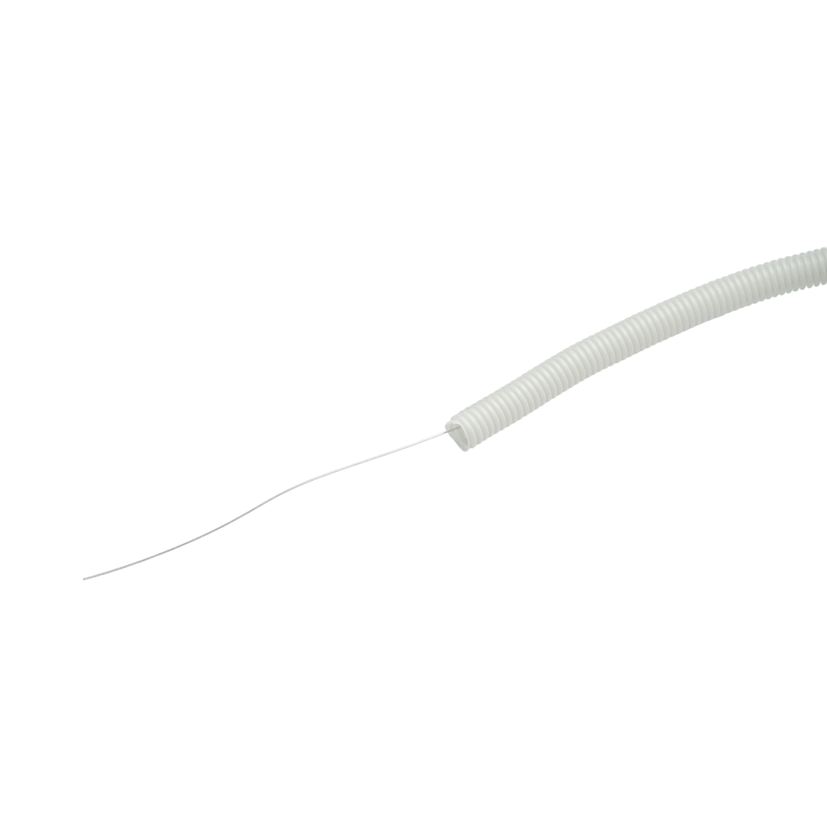 Tub flexibil copex 20mm cu fir, ignifug din polietilena HDPE, 750N gri 100m/rola - imagine 3