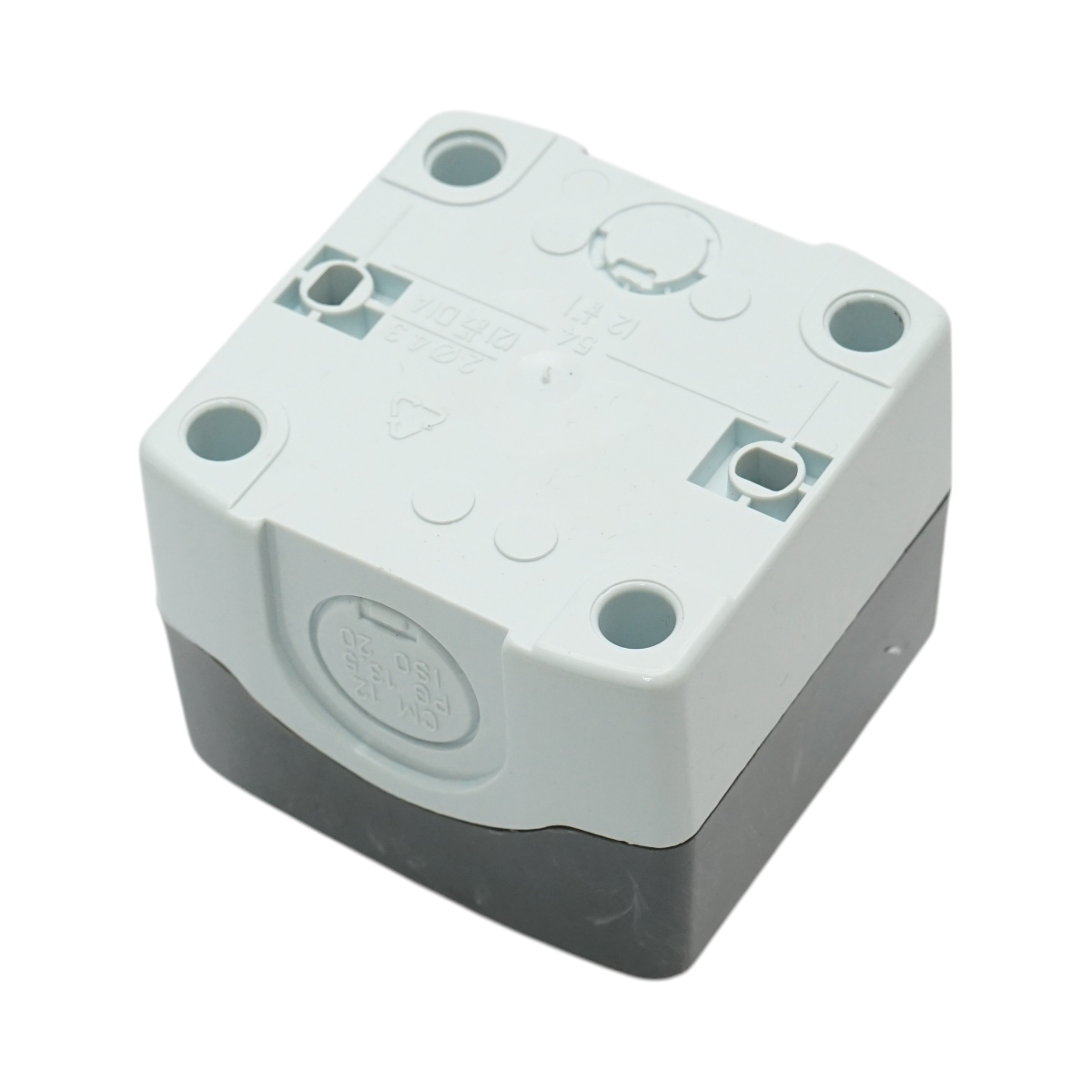 Carcasa buton comanda START verde cu revenire 1NO Breckner Germany - imagine 3