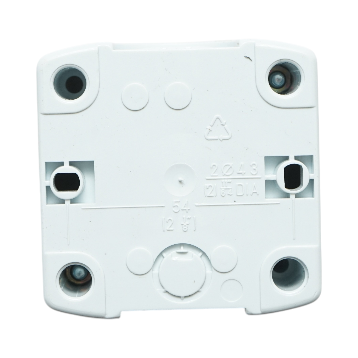 Carcasa buton comanda STOP rosu cu revenire 1NC Breckner Germany - imagine 4