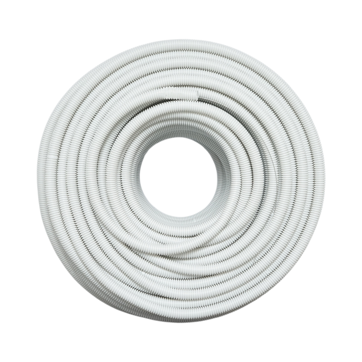 Tub flexibil copex 16mm cu fir, polietilena HDPE, 750N gri 100m/rola - imagine 2