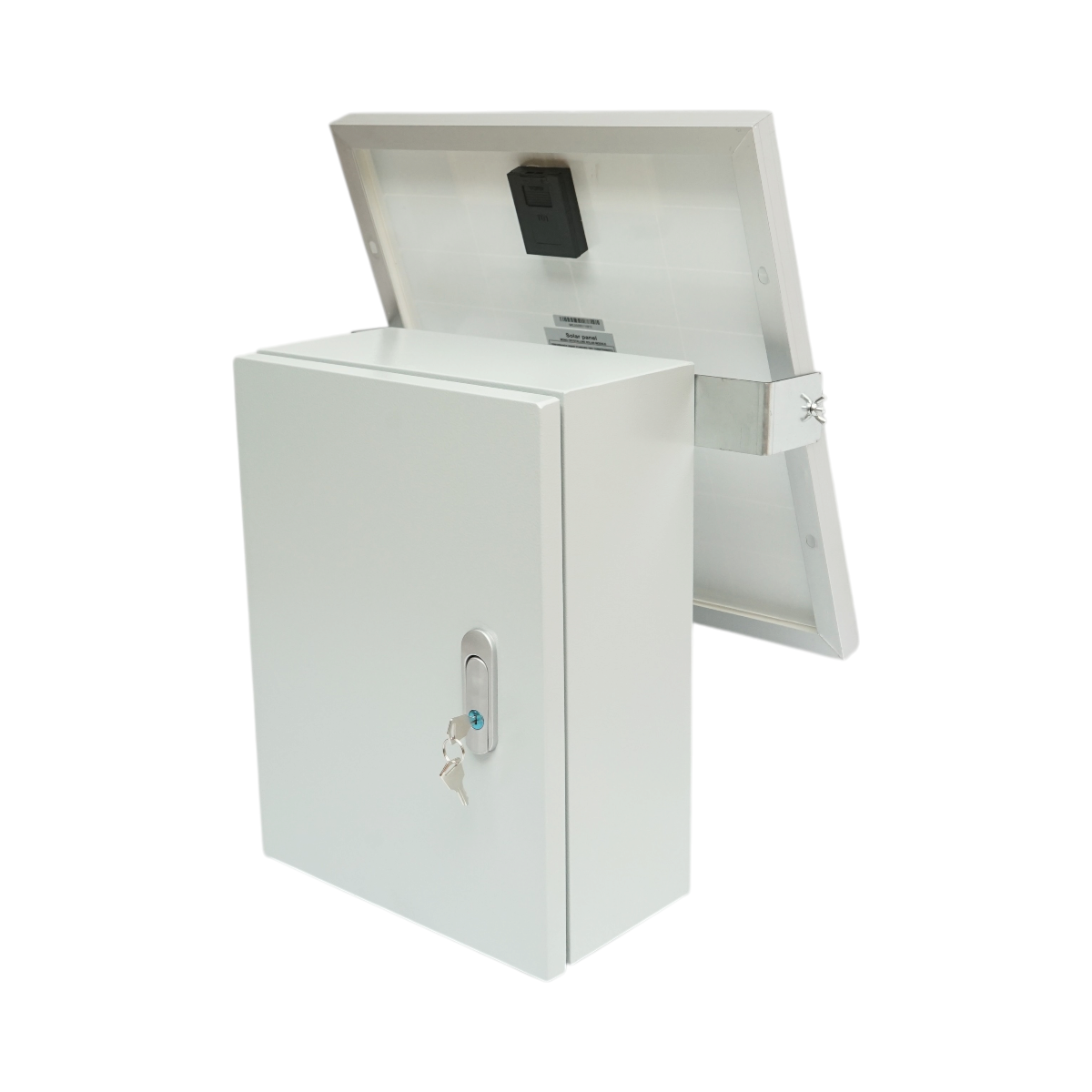 Panou solar 30W cu tablou metalic exterior pentru aparat gard electric si baterie IP65 Breckner Germany - imagine 7