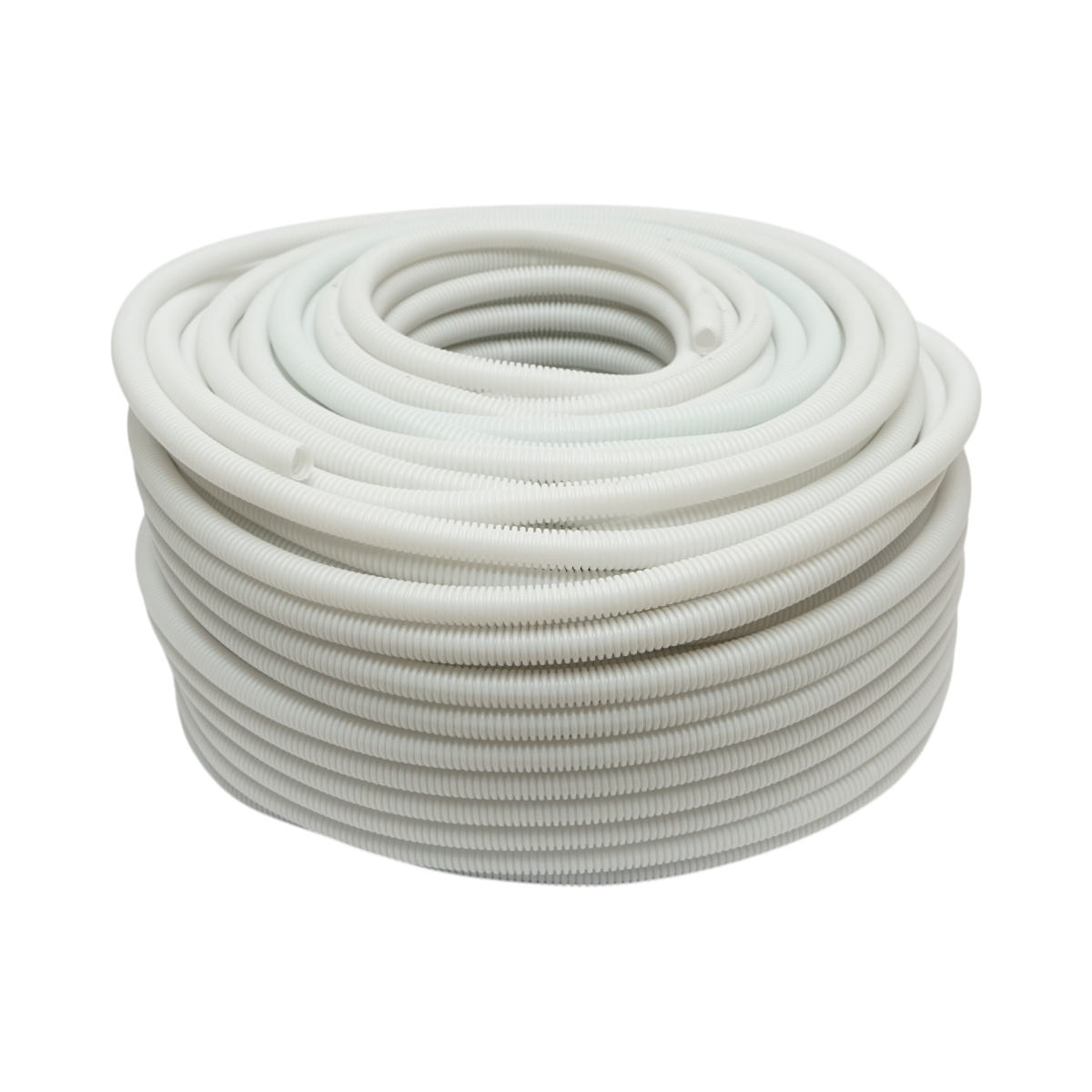 Tub flexibil copex 16mm fara fir, polietilena HDPE, 320N gri 100m/rola