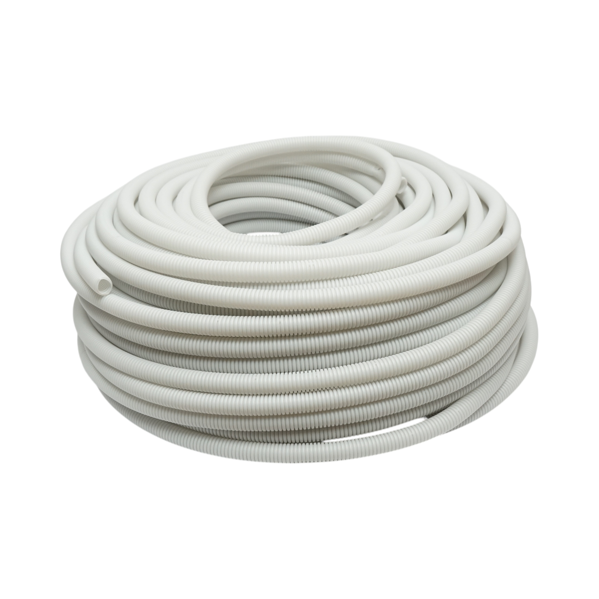 Tub flexibil copex 20mm fara fir, polietilena HDPE, 320N gri 100m/rola