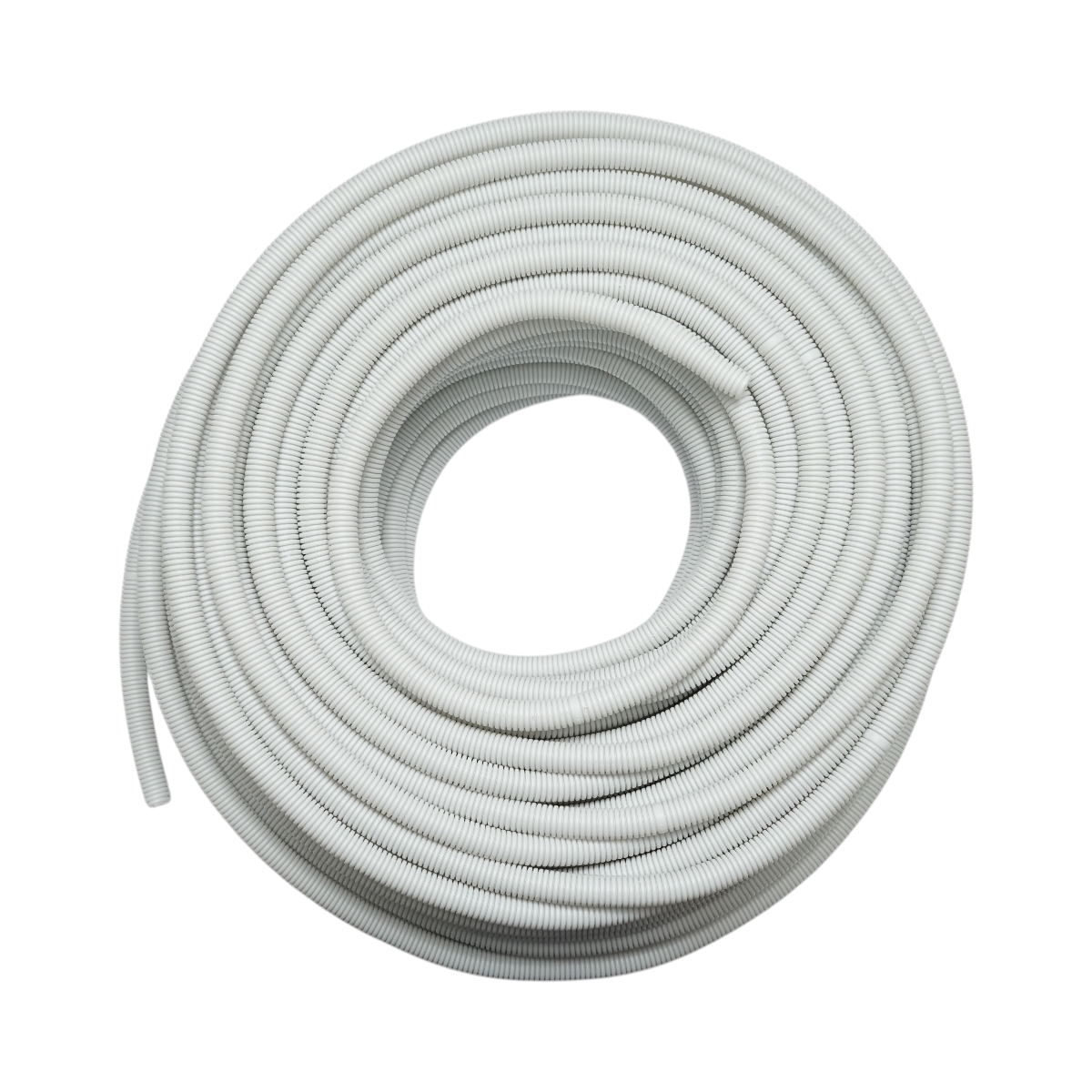 Tub flexibil copex 16mm fara fir, polietilena HDPE, 750N gri 100m/rola - imagine 2