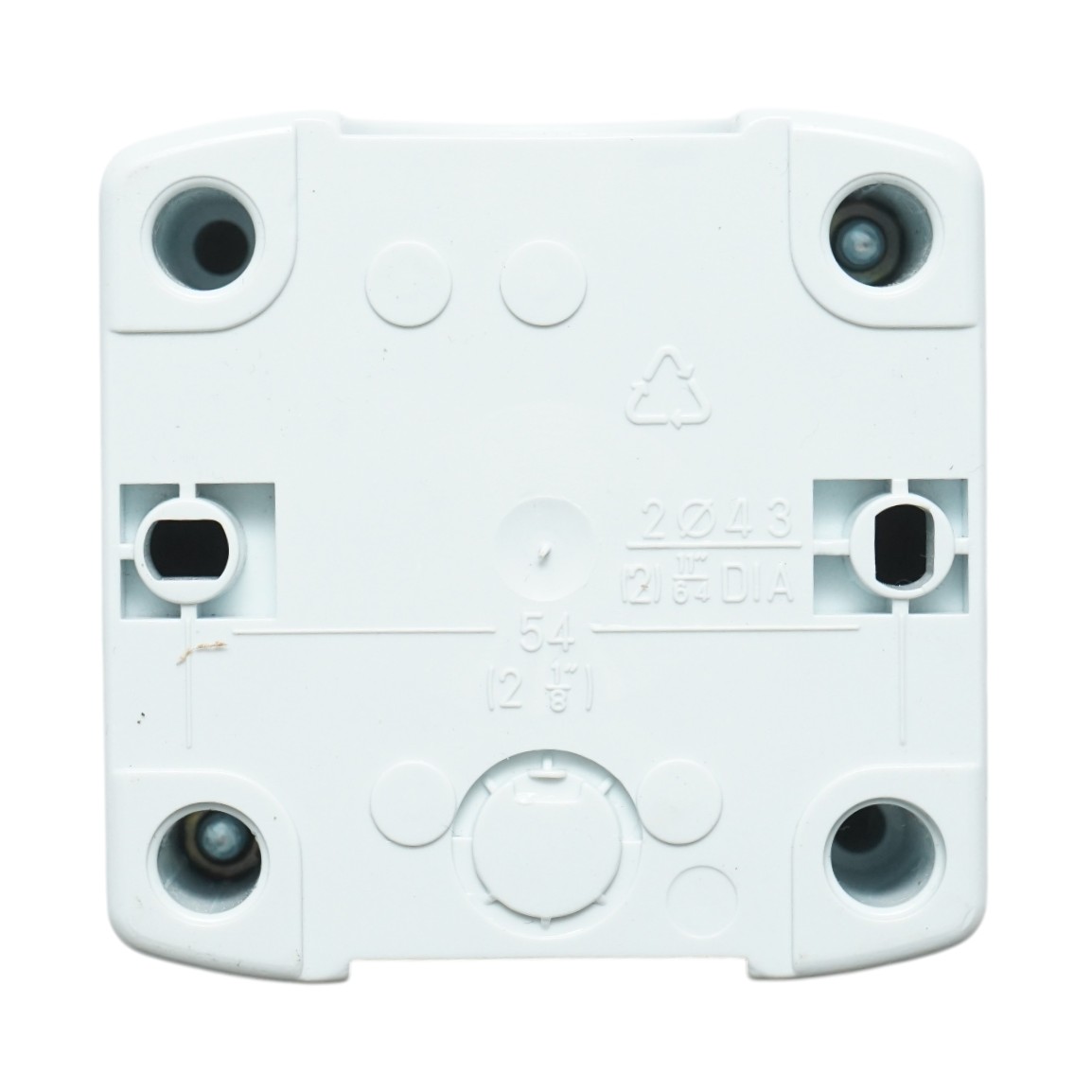 Carcasa buton comanda STOP rosu cu revenire 1NC Breckner Germany - imagine 4