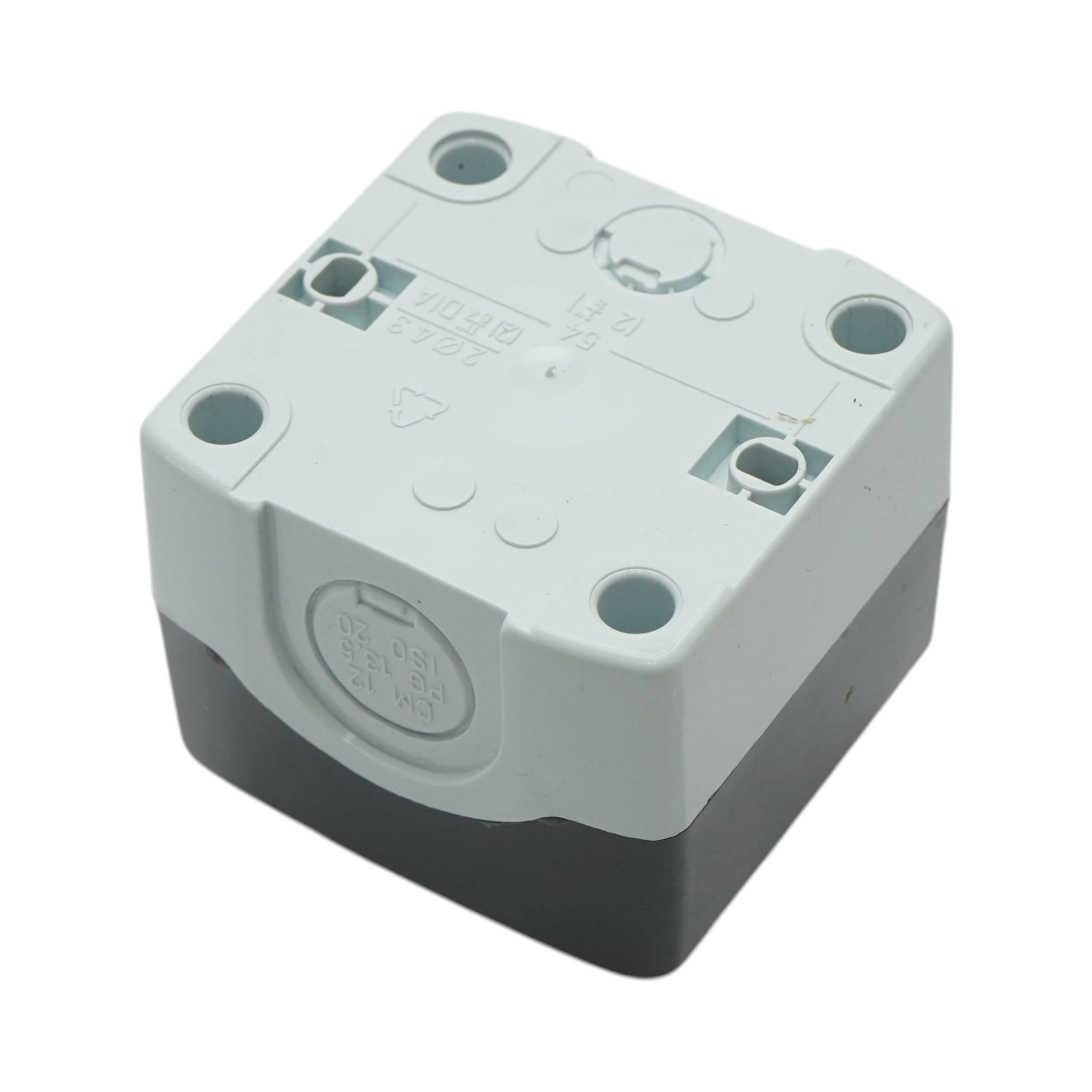 Carcasa buton comanda STOP rosu cu revenire 1NC Breckner Germany - imagine 3