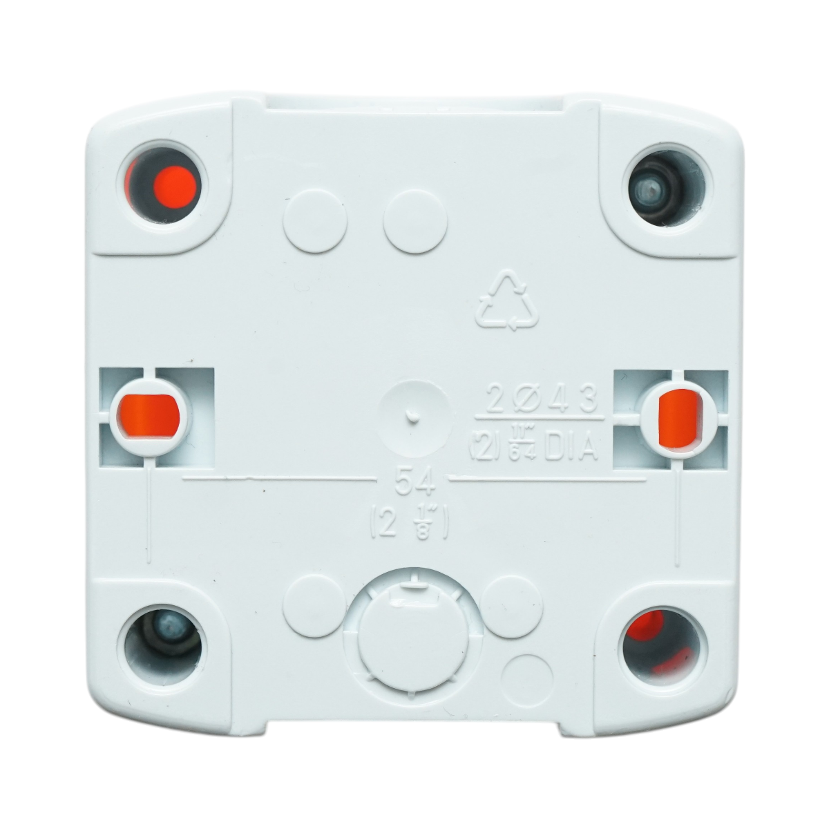 Carcasa buton comanda STOP rosu tip ciuperca cu revenire 1NC 40mm Breckner Germany - imagine 4