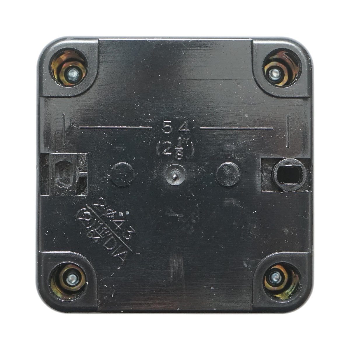 Carcasa comanda 1 buton 68x51mm Breckner Germany - imagine 4