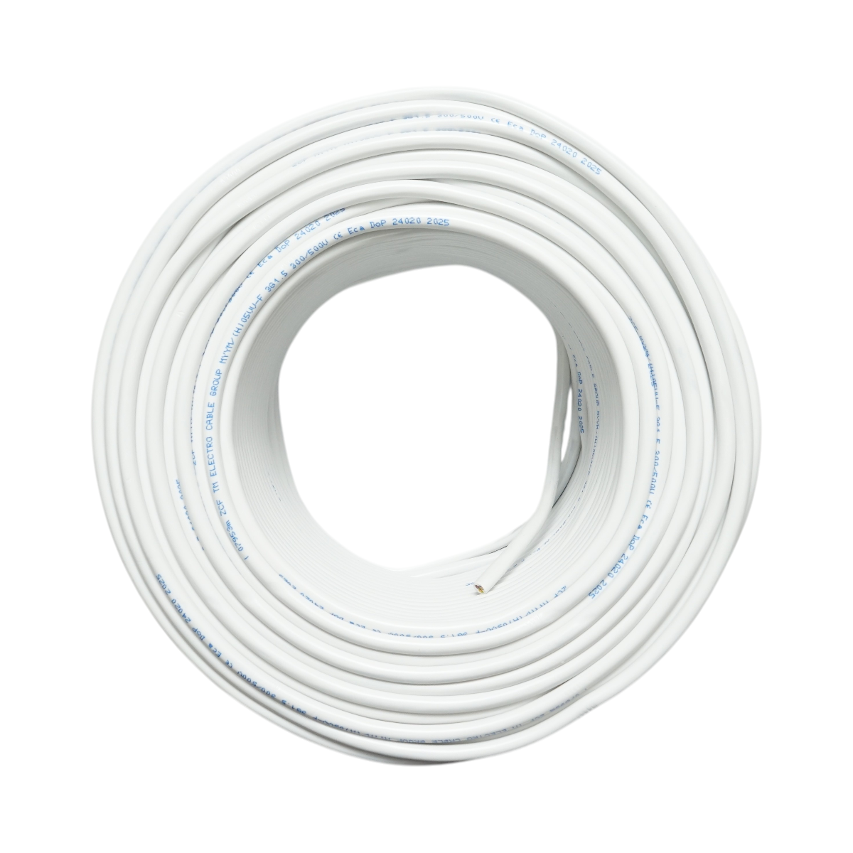 Cablu electric MYYM 5Gx4mm cupru H05VV-F, 300-500V rola 100m - imagine 2