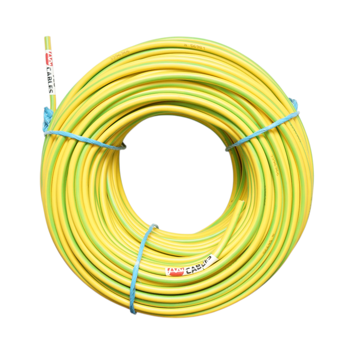 Cablu impamantare cupru 16mm galben-verde MYF H07V-K, izolatie PVC 450/750V 100m/rola - imagine 2