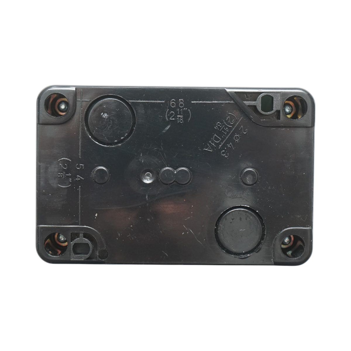 Carcasa comanda 2 butoane 134x51mm Breckner Germany - imagine 2