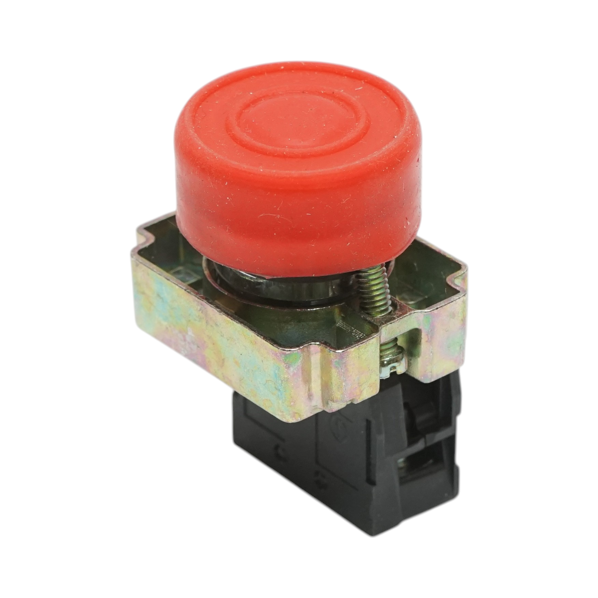 Buton comanda rosu cu capac protectie IP65, 1NC, 400V/10A, LAY5 Breckner Germany - imagine 5
