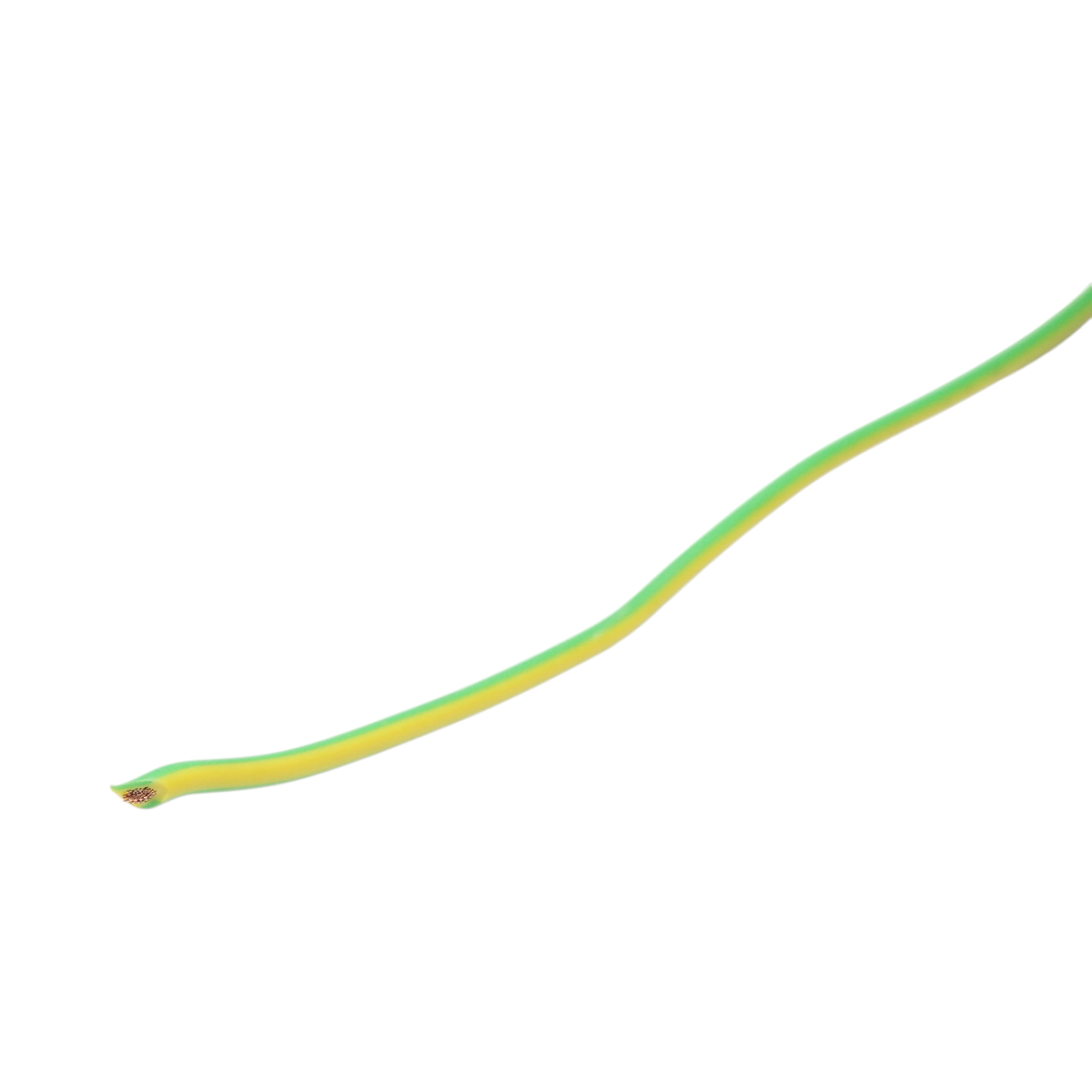 Cablu impamantare cupru 1.5mm galben-verde MYF H07V-K, izolatie PVC 450/750V 100m/rola - imagine 3