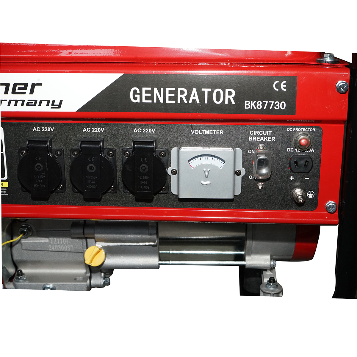 Generator electric pe benzina 220V/50Hz putere maxima 3.0 kw Breckner Germany - imagine 6