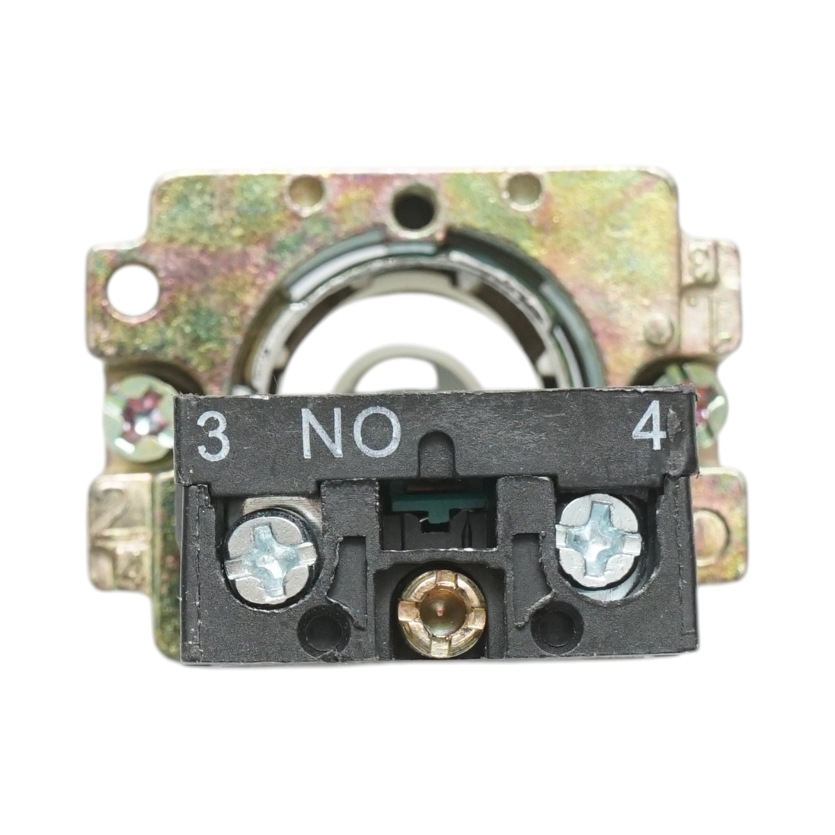 Selector 2 pozitii cu revenire negru 1NO, 400V/10A, LAY5-BD41C Breckner Germany - imagine 4