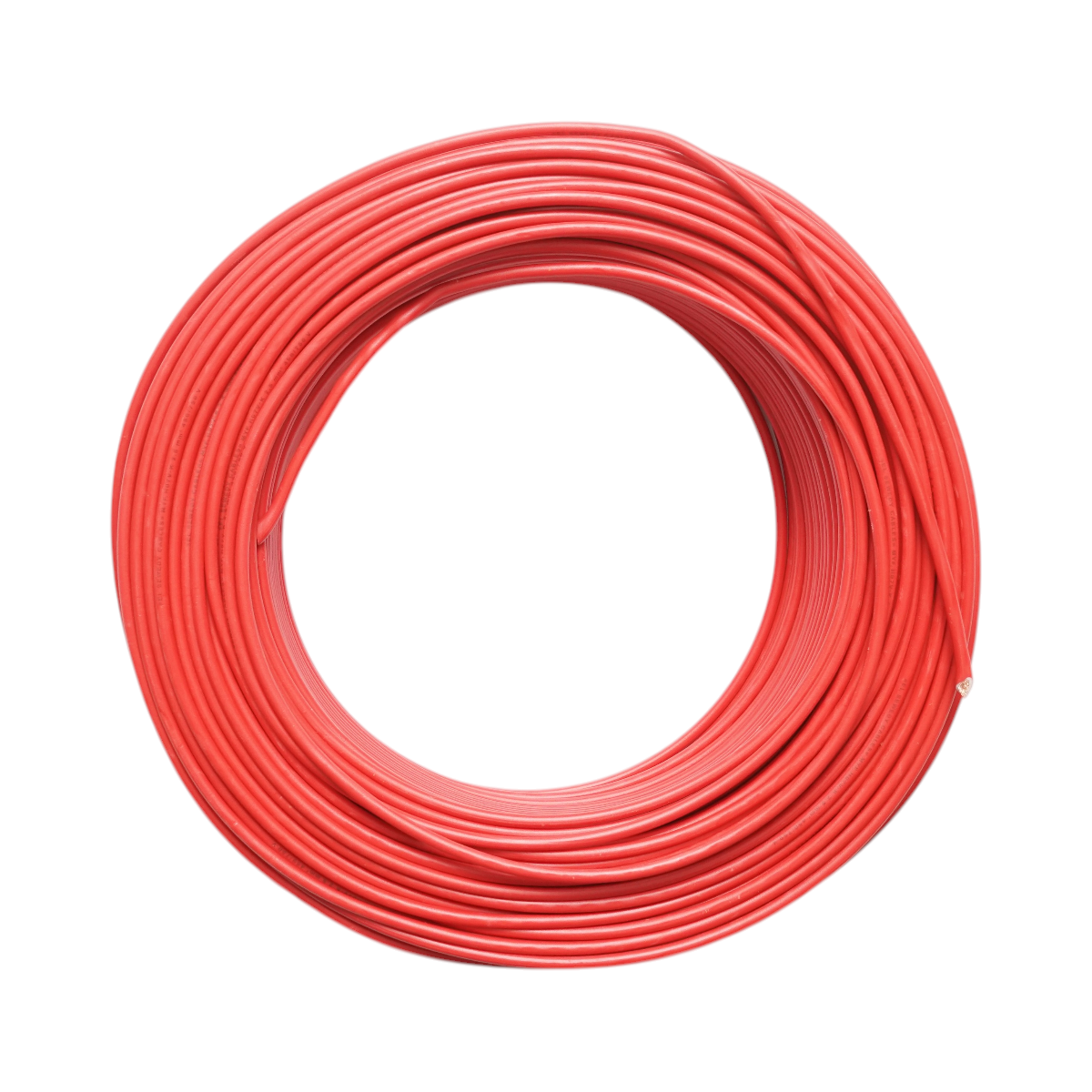 Cablu electric cupru 2.5mm rosu MYF H07V-K, izolatie PVC 450/750V 100m/rola - imagine 2