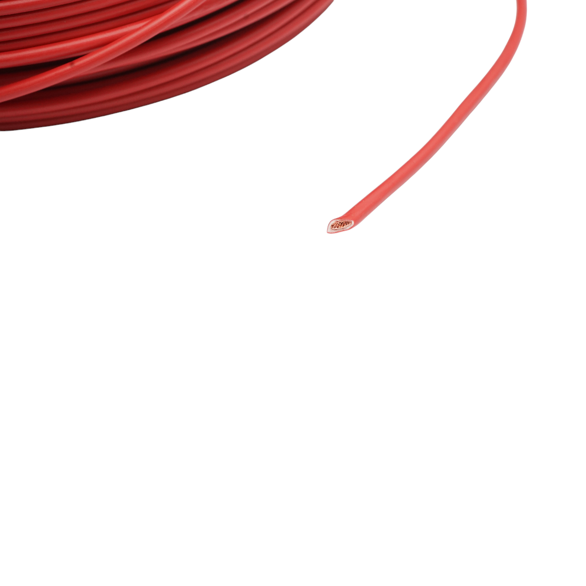 Cablu electric cupru 4mm rosu MYF H07V-K, izolatie PVC 450/750V 100m/rola - imagine 3