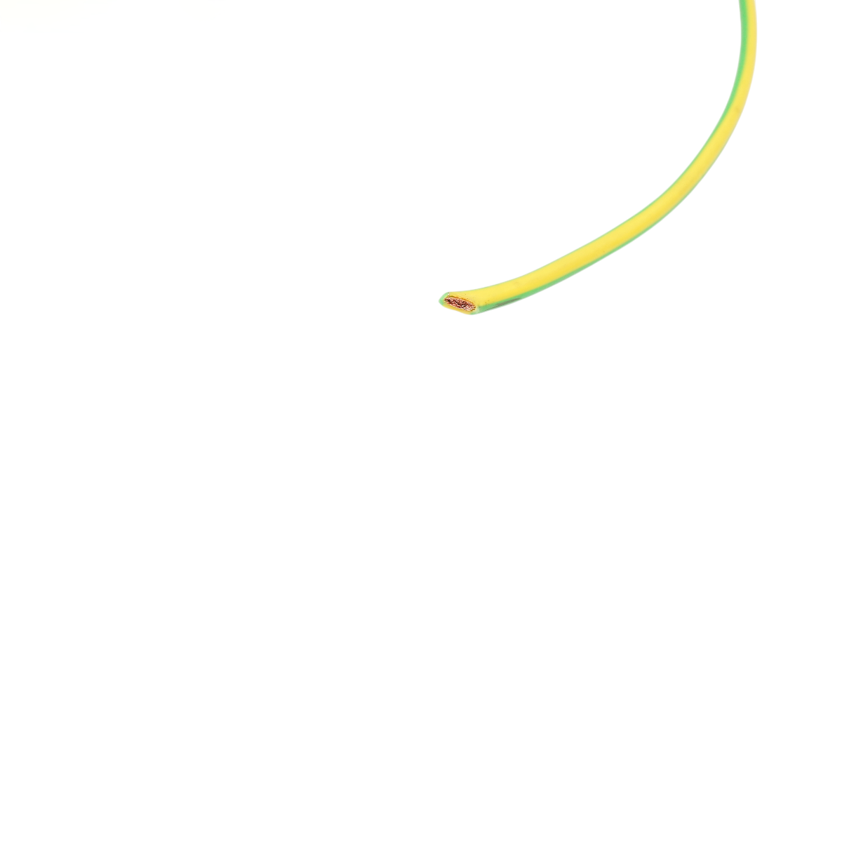 Cablu impamantare cupru 6mm galben-verde MYF H07V-K, izolatie PVC 450/750V 100m/rola - imagine 3