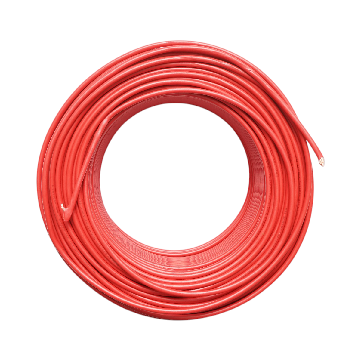 Cablu electric cupru 6mm rosu MYF H07V-K, izolatie PVC 450/750V 100m/rola - imagine 2