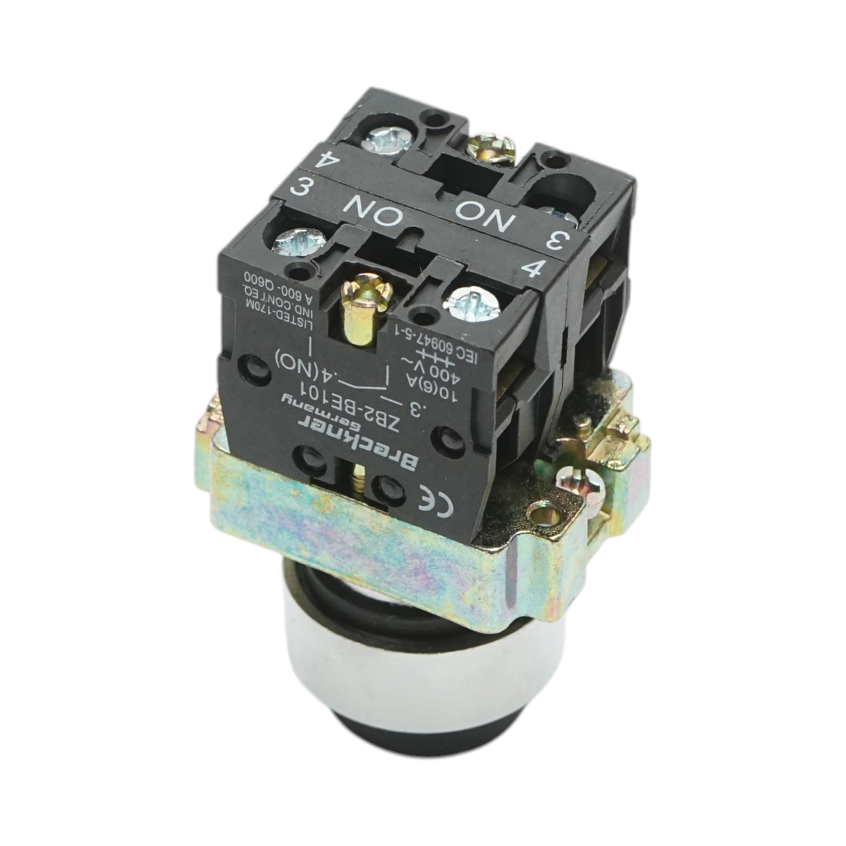 Selector 3 pozitii cu retinere si cheie 2NO, 400V/10A, LAY5-BG53 Breckner Germany - imagine 3