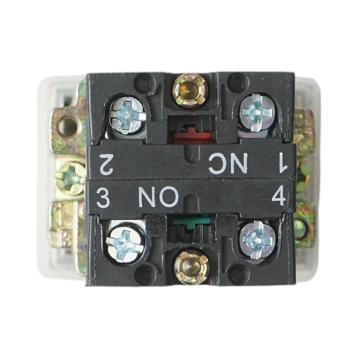 Buton comanda cap dublu cu capac protectie 1NO+1NC, 400V/10A, IP65 Breckner Germany - imagine 4