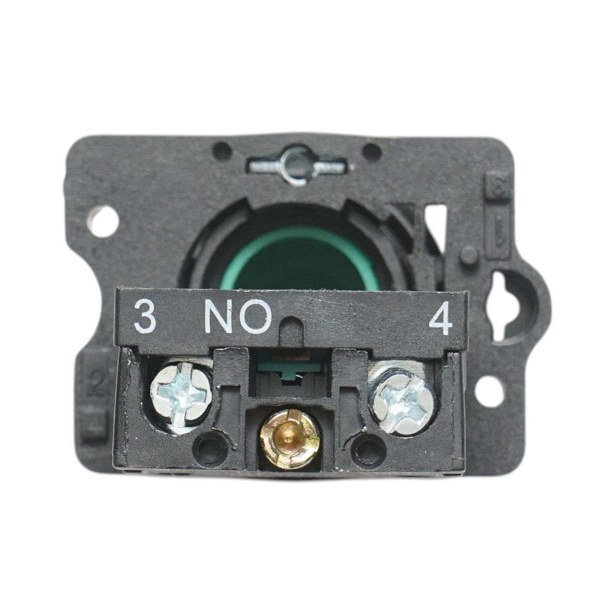 Buton comanda cu capac protectie IP65 verde, 1NO, 400V/10A, LAY5-EP31 Breckner Germany - imagine 4