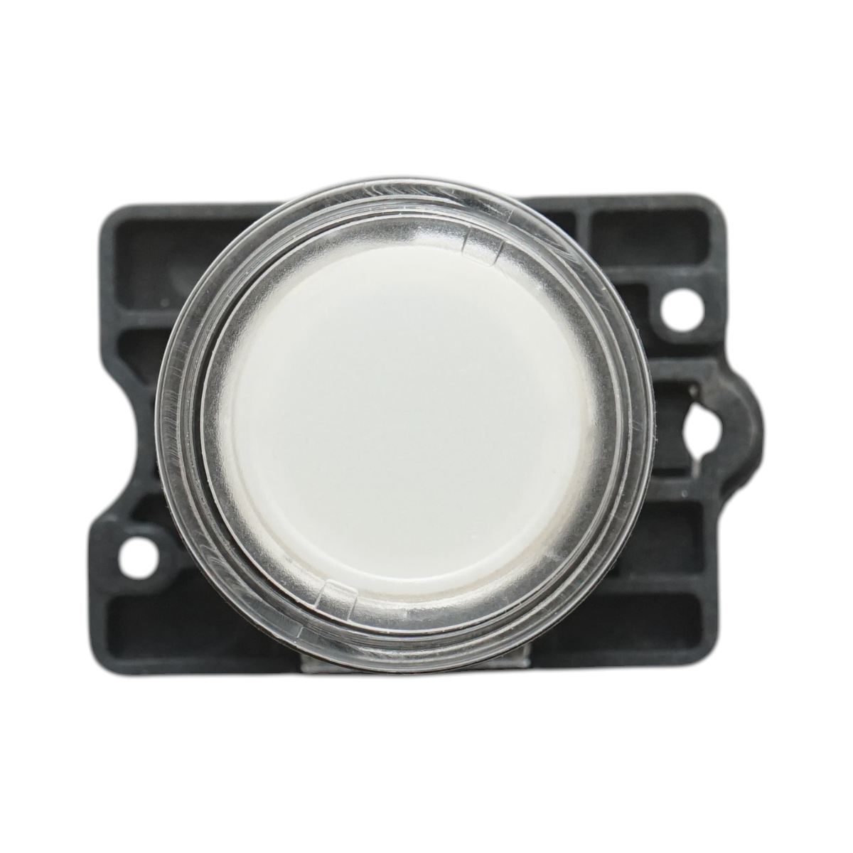 Buton indicator LED alb cu rezistenta integrata 1NO, 220V, LAY5 Breckner Germany - imagine 2