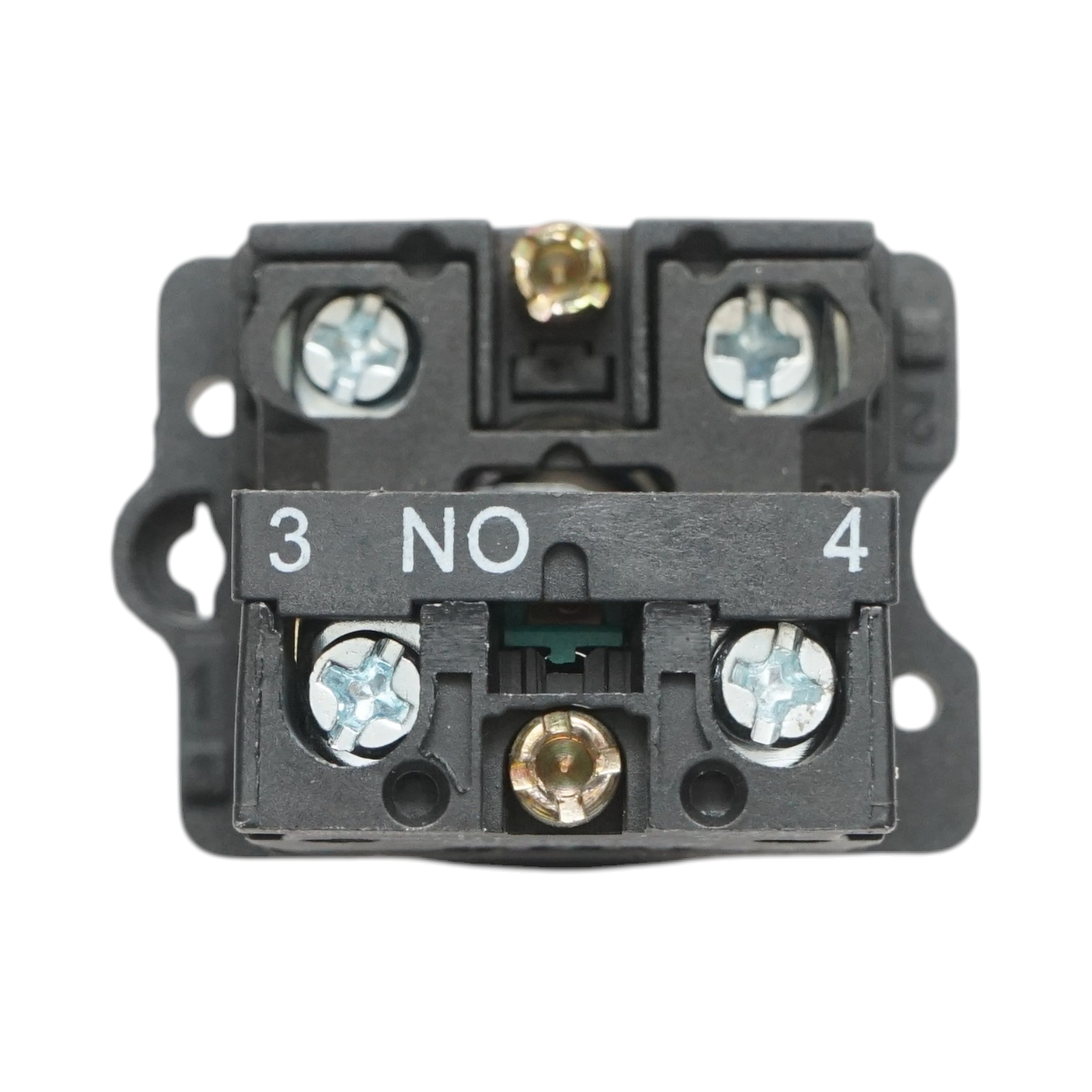 Buton indicator LED albastru cu rezistenta integrata 1NO, 220V, LAY5 Breckner Germany - imagine 3