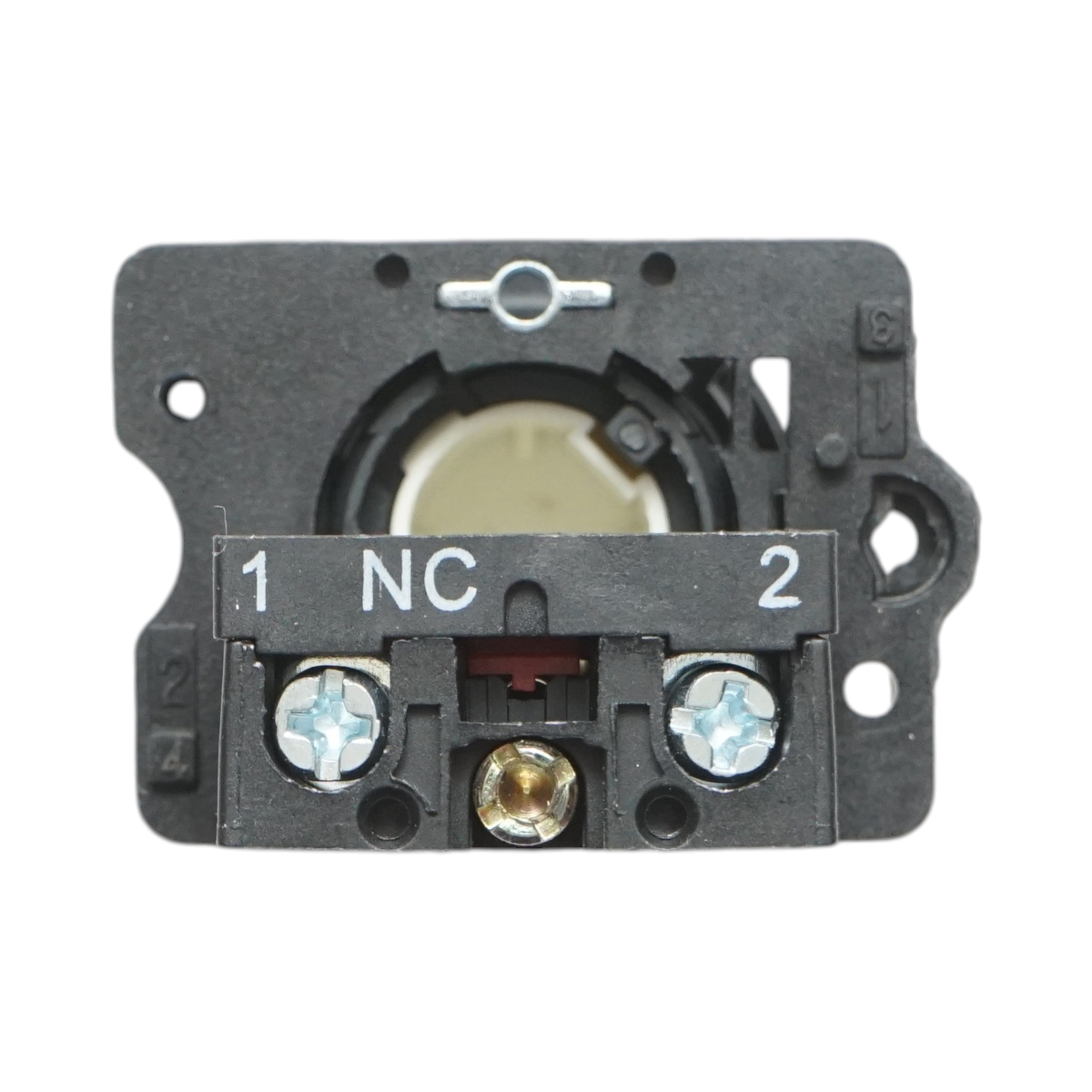 Buton comanda STOP rosu cu revenire 1NC, 400V/10A, LAY5 Breckner Germany - imagine 5