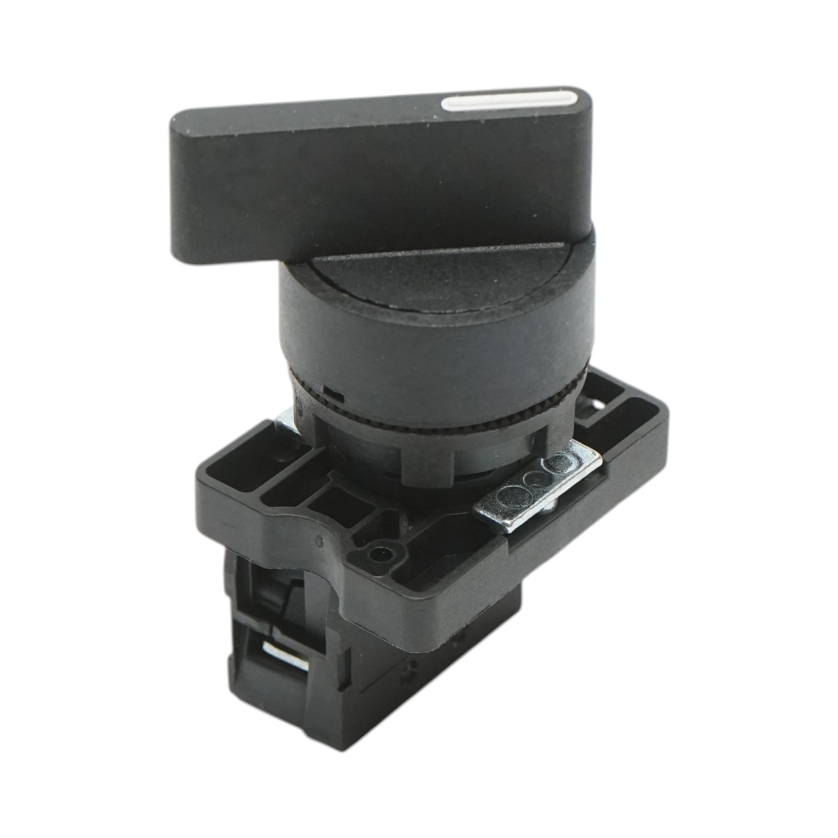 Selector 2 pozitii negru cu retinere 1NO, 400V/10A, LAY5-EJ21 Breckner Germany - imagine 4
