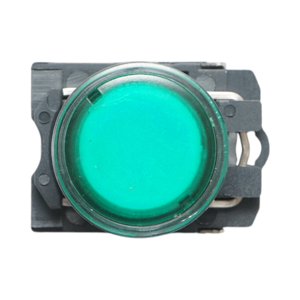 Buton comanda cu revenire si semnalizare LED verde 1NO+1NC, 220V/10A, TB5 Breckner Germany - imagine 3