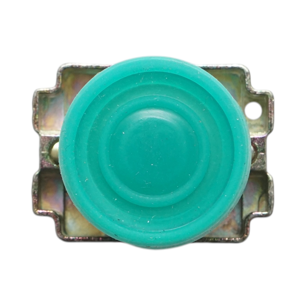 Buton comanda verde cu capac protectie IP65, 1NO, 400V/10A, LAY5 Breckner Germany - imagine 2