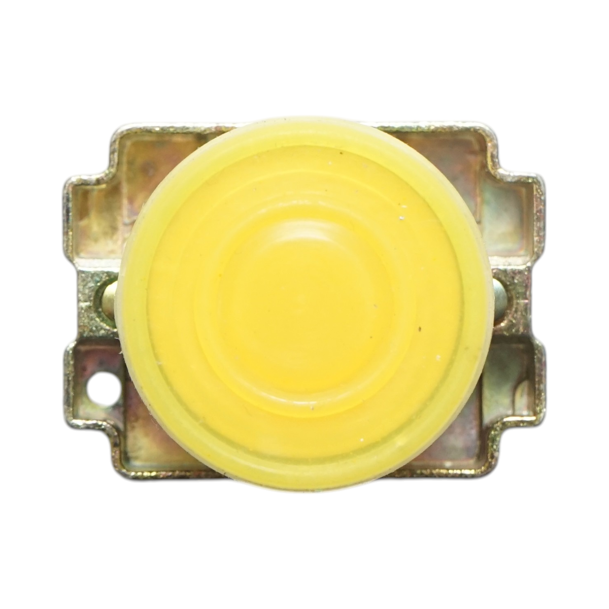 Buton comanda galben cu capac protectie IP65, 1NO, 400V/10A, LAY5 Breckner Germany - imagine 2