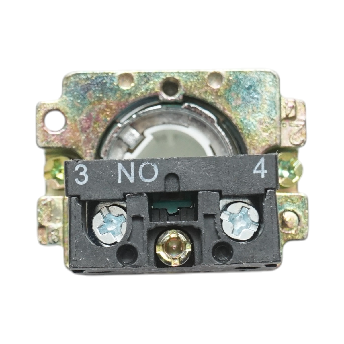 Buton comanda negru cu revenire si marcaj 1NO, 400V/10A, LAY5 Breckner Germany - imagine 5