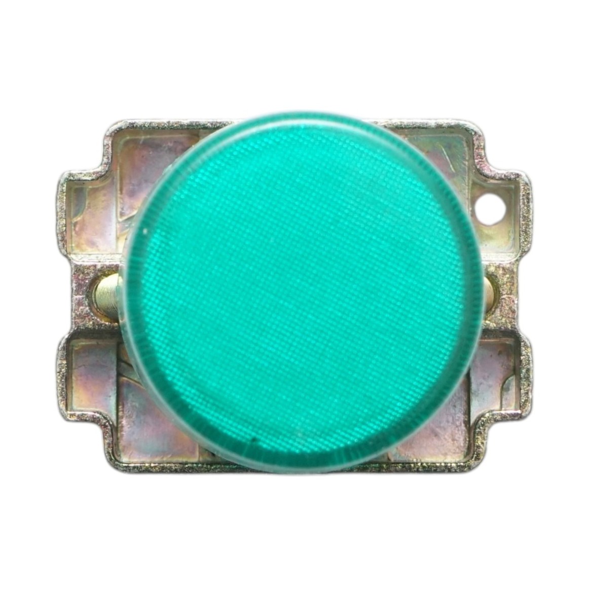 Buton indicator LED verde 220V LAY5 Breckner Germany - imagine 3