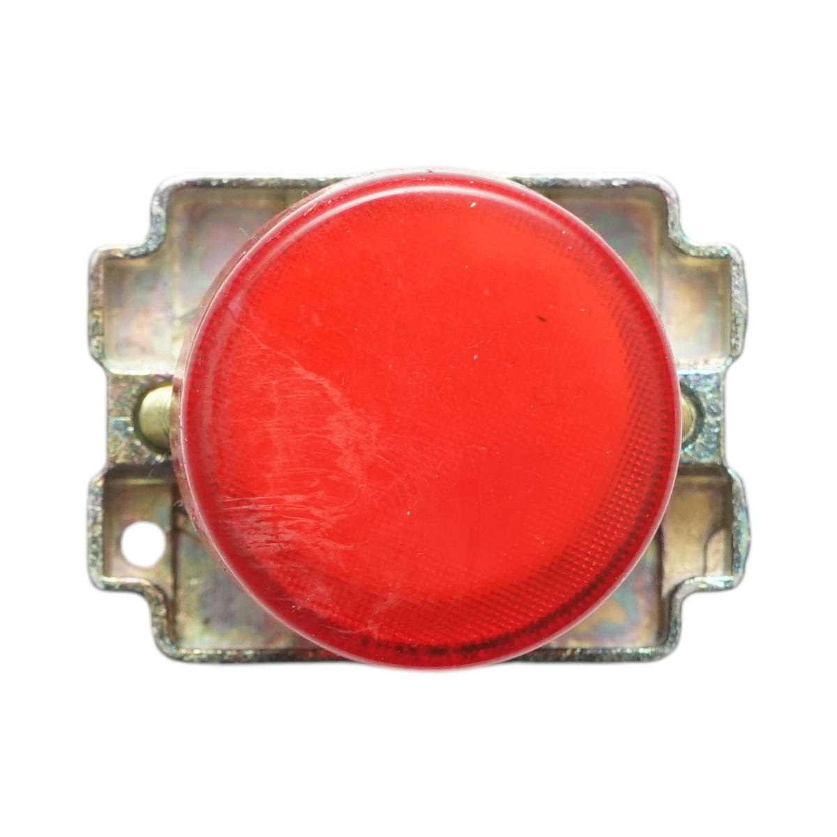 Buton indicator LED rosu 220V LAY5 Breckner Germany - imagine 3